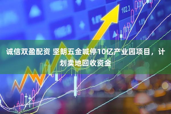 诚信双盈配资 坚朗五金喊停10亿产业园项目,计划卖地回收资金