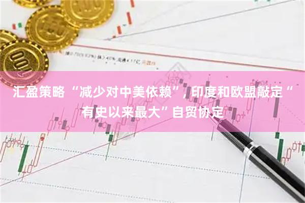 汇盈策略 “减少对中美依赖”, 印度和欧盟敲定“有史以来最大”自贸协定